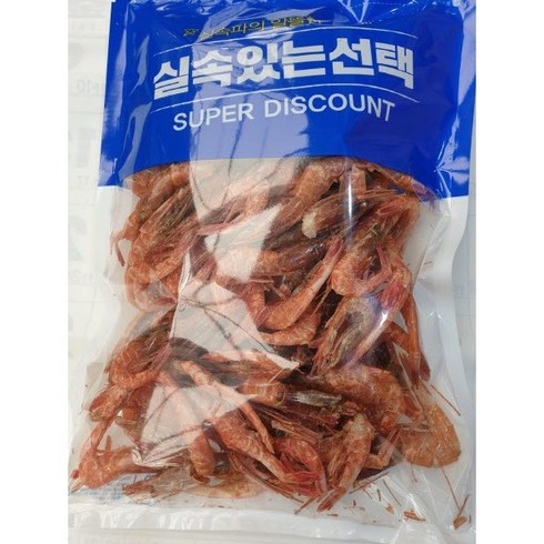 [웰빙건어물]국산홍새우 독도홍새우 울진홍새우 250g 한봉 육수용 천연조미료, 1봉 250g