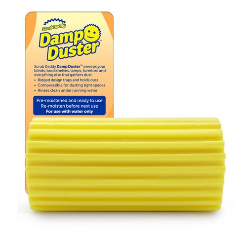 스크럽대디 먼지 제거 스펀지 더스트(국내배송) Scrub Daddy Damp Duster, 1개