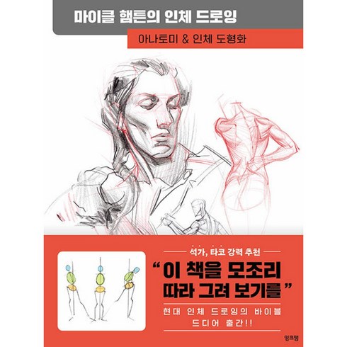 마이클 햄튼의 인체 드로잉, 단품, 단품