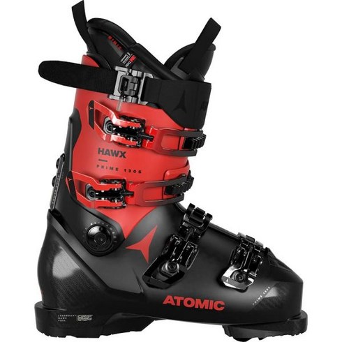 아토믹부츠 - 아토믹 Atomic Hawx Prime 130 S Ski Boot 2024 스키부츠 101730, Black/Red, 27.5, 블랙/레드, 1개