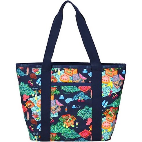 레스포삭 LeSportsac Painted Picnic Everyday 지퍼 토트 핸드백 여행용 가방 기내가방