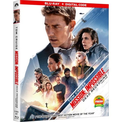 미션임파서블블루레이 - 미션 임파서블 데드 레코닝 파트 1 블루레이 Mission Impossible Dead Reckoning Part One 톰 크루즈