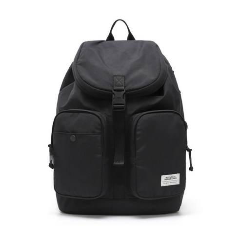 내셔널지오그래픽 트래블 백팩 N233ABG550 BLACK 더블 포켓 데일리 가방