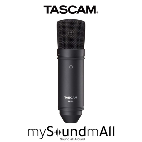 타스캠마이크 - Tascam TM-80 콘덴서 마이크 탁상스탠드 쇼크마운트 케이블 포함