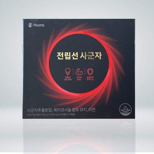 전립선 사군자 남성 전립선 지구력 특허등록(2개월분 구매시+아르기닌추가), 60정, 1000mg