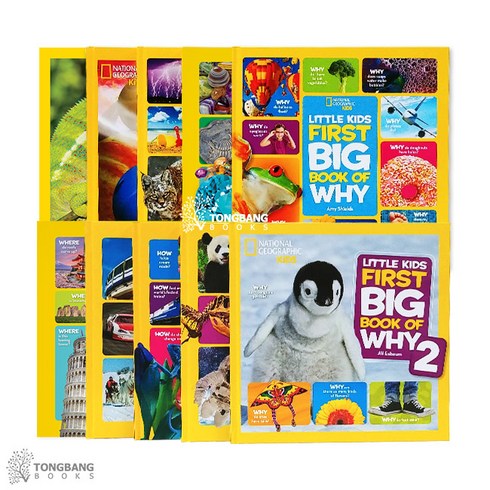 내셔널지오그래픽리틀키즈 - (영어원서) National Geographic Kids : Little Kids First Big Book 논픽션 10종 하드커버 A 세트