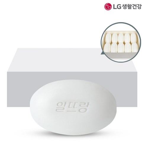 2023년 가성비 최고 알뜨랑비누 - 엘지생활건강 알뜨랑비누130g 10개, 130g