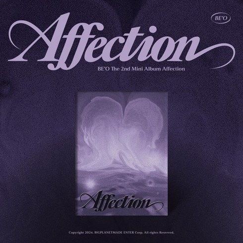 [CD] BE'O (비오) - The 2nd Mini Album : Affection [BOX ver.]