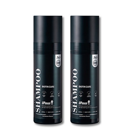 메르센보떼 컬러체인지 염색샴푸 비오틴 200ml x 2개+샴푸샘플