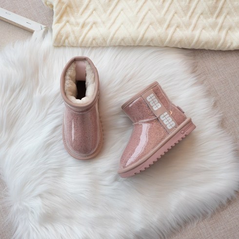 2023년 가성비 최고 아동블리자드스키부츠 - 아동 스노우 방한화 클래식클리어 레인 부츠 방수화 스키 눈썰매장 신발