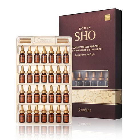코리아나로댕쇼 - 코리아나 로댕 쇼 리커버리 타임리스 앰플 세트 2ml x 28EA, 28개