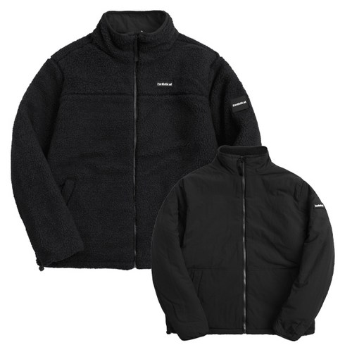 2023년 가성비 최고 양면패딩 - 양면 남녀공용 202양털하이넥자켓 (MDPD091WS)