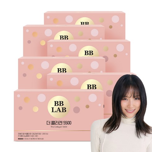 저분자피쉬액상콜라겐 - 비비랩 더 콜라겐 5500 고함량 어린콜라겐 마시는 액상 저분자 펩타이드 BBLAB, 700ml, 6개