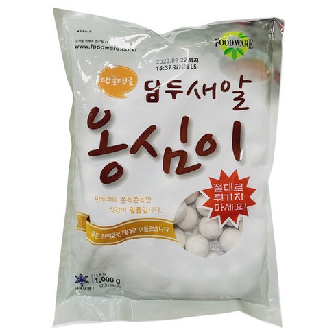 푸드마을 담두 새알 옹심이 1kg 만두, 1개