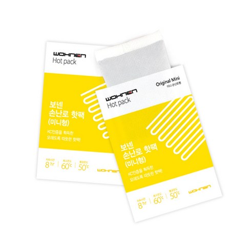 2024년 가성비 최고 보넨핫팩 - WOHNEN 손난로 핫팩 붙이는핫팩 100개 미니 군용 대용량, 보넨핫팩-미니손난로 100개