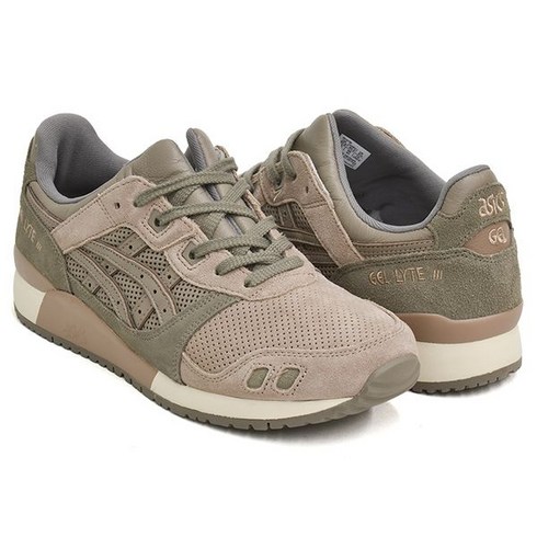 아식스 운동화 ASICS SportStyle GEL-LYTE III OG 스포츠 스타일 겔 라이트 3 오지 스니커즈 타이거 Tiger 베이지 그레이주 TAUPE GREY DARK