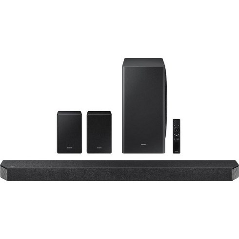 픽픽 SAMSUNG HWQ60T 5.1ch 사운드바 3D 서라운드 사운드와 음향빔2020 블랙 332949, HW-Q950A/ZA_Soundbar Only