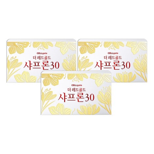 샤프론 - 셀게이트 더 레드골드 샤프론30 1.5g, 3박스, 28회분