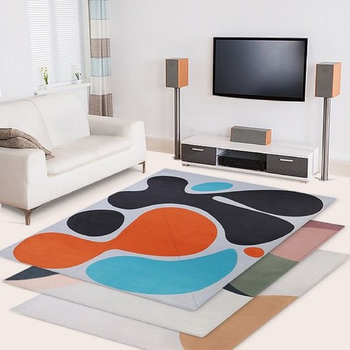 (전국일등 사장님) 거실카펫트 극세사 카페트 거실 대형 특 매트 러그 루벤 레온 소형