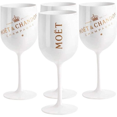 모엣샹동임페리얼 - Moet Chandon 모엣샹동 임페리얼 파티 샴페인 잔 480ml x 4개 화이트