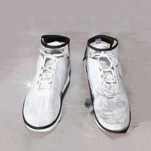 신발덮개 - 27리빙 미용실 미용사 신발커버 245~260mm(M), 투명, 1개