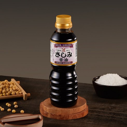 야마에 사시미쇼유 일본 회간장, 4개, 360ml