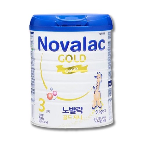 노발락 골드 지니 분유 3단계, 0.8kg, 1통