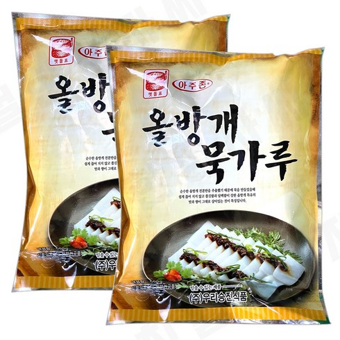 올방개묵가루 - [31마켓] 아주존 올방개묵가루, 500g, 2개