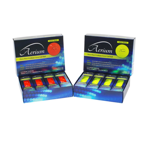 에어리움 3피스 컬러 골프공 24개 Aerium 3-piece Color Golf Ball, 3개, 3개