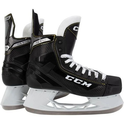 CCM 하키 택스 AS-550 시니어 어덜트 아이스하키 스케이트, Skate Size 7 (Shoe Size 8.5)