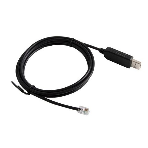 Usangreen USB to RJ9 RJ10 4P4C FTDI RS232 인터페이스 핸드박스 컨트롤 케이블 for Meade 505 ETX90 ETX105 ETX125 LXD, Length:16FT