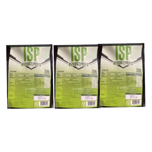 SP스포츠 ISP 분리대두단백질 1.2kg, 3개