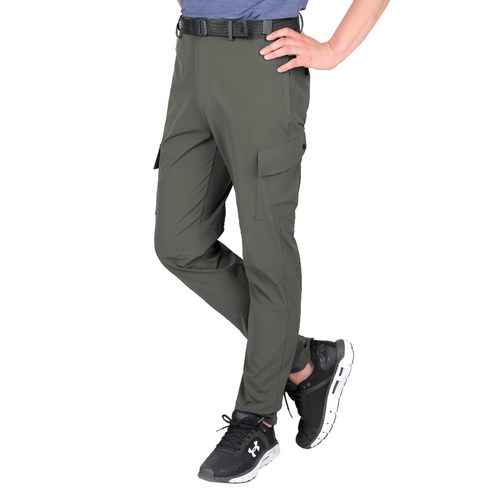 [이지바이] 남성 여름용 쿨링 파워스트레치 카고 등산 아웃도어 바지