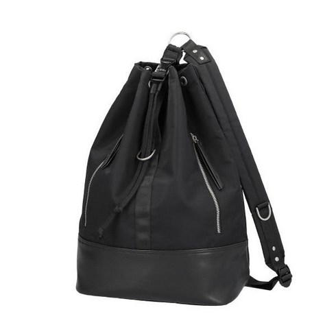 SSRL minimal bucket sling bag / black