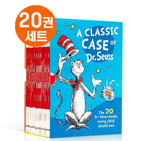 닥터수스 - [영스텝북] 국내 닥터수스 20권 세트 영어원서 A Classic Case Of Dr Seuss 음원제공