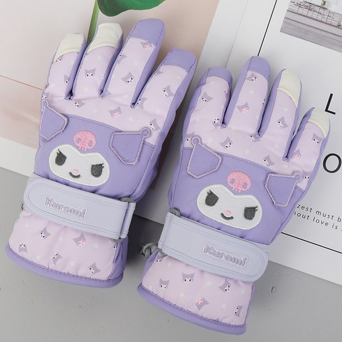 2023년 가성비 최고 유아보드장갑 - 산리오 3D PATTERN 유아동 겨울 방한 스키 장갑