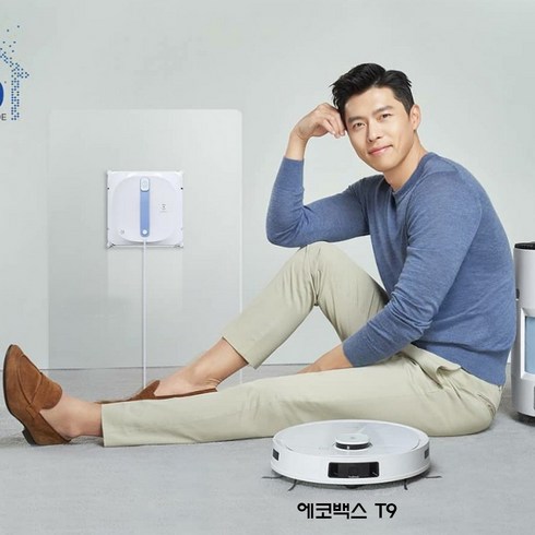 현빈 에코백스 디봇 T9 로봇청소기 오토엠티스테이션 포함 진동물걸레 에어캡, 에코백스 T9 + 오토엠티스테이션