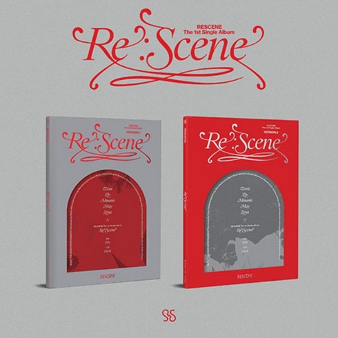 RESCENE (리센느) - 1st Single Album [Re:Scene] 랜덤버전 예판특전, 미공개 포토카드 5종 중 1종 랜덤, 포스터 선택안함