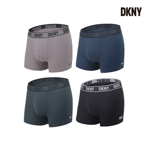 DKNY DKNY 남성 프리미엄 블랙 드로즈 4종세트