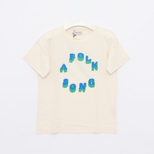 보보쇼즈 24SS 124AC002 110 포크 송 티셔츠