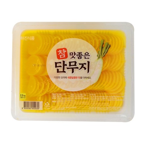 참 맛좋은 하진 온달 단무지 2.5kg, 1개