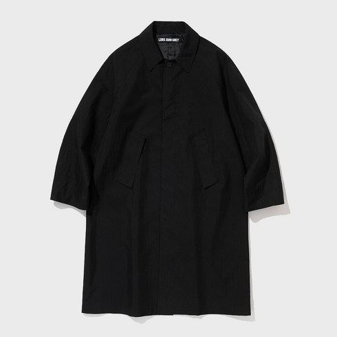 로드 존 그레이 hyde light balmacaan coat black