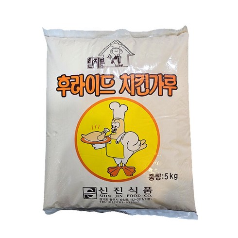 치킨가루 - 신진식품 후라이드치킨가루5kg, 5kg, 1개