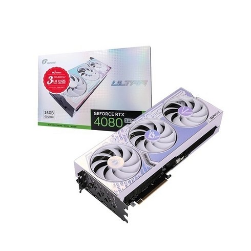 4080super - COLORFUL iGame 지포스 RTX 4080 SUPER ULTRA OC D6X 16GB White 피씨디렉트