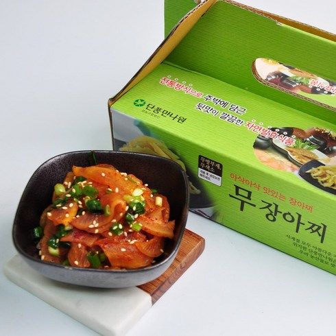 단풍만나원 - 단풍만나원 국내산 무로 만든 무장아찌(짱아찌), 1개, 1kg