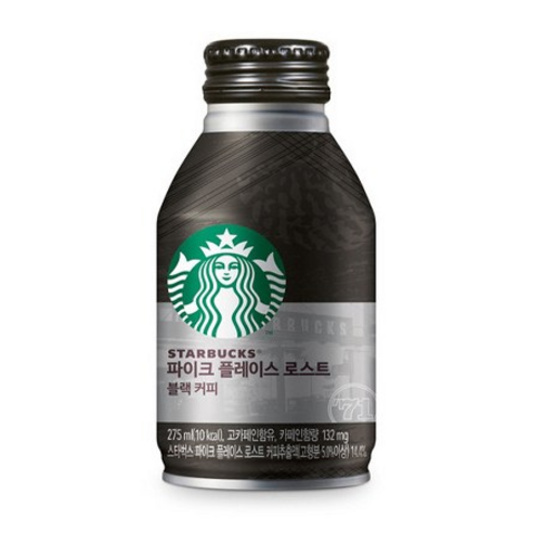 2023년 가성비 최고 스타벅스아메리카노 - 스타벅스 파이크 플레이스 로스트 블랙커피, 275ml, 12개