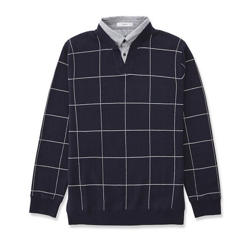 디엠스 by STCO 셔츠 레이어드 니트