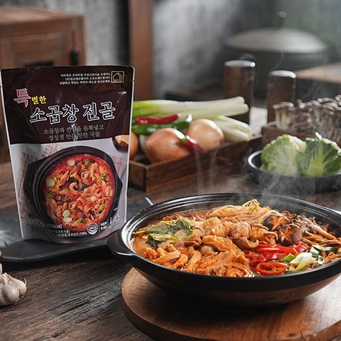 마시따구 이용식의 특별한 소곱창전골 1팩 900g x 6팩 양평해장국 혼술안주, 6개, 5.4kg