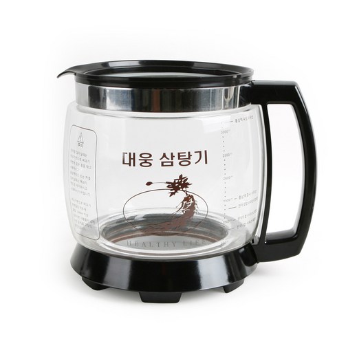 2023년 가성비 최고 dwc-h21000 - 대웅약탕기 유리용기 DW290 DW390 DW790 DW890 용기만판매, 약탕기대용량용기-DW790 DW890(3.2L), 1개