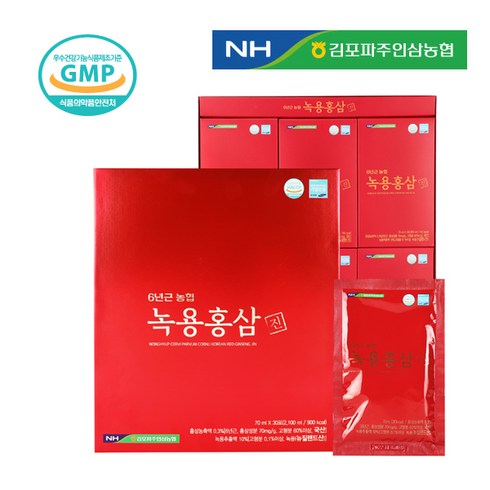 농협 6년근녹용홍삼진 (70ml ＊ 30포)